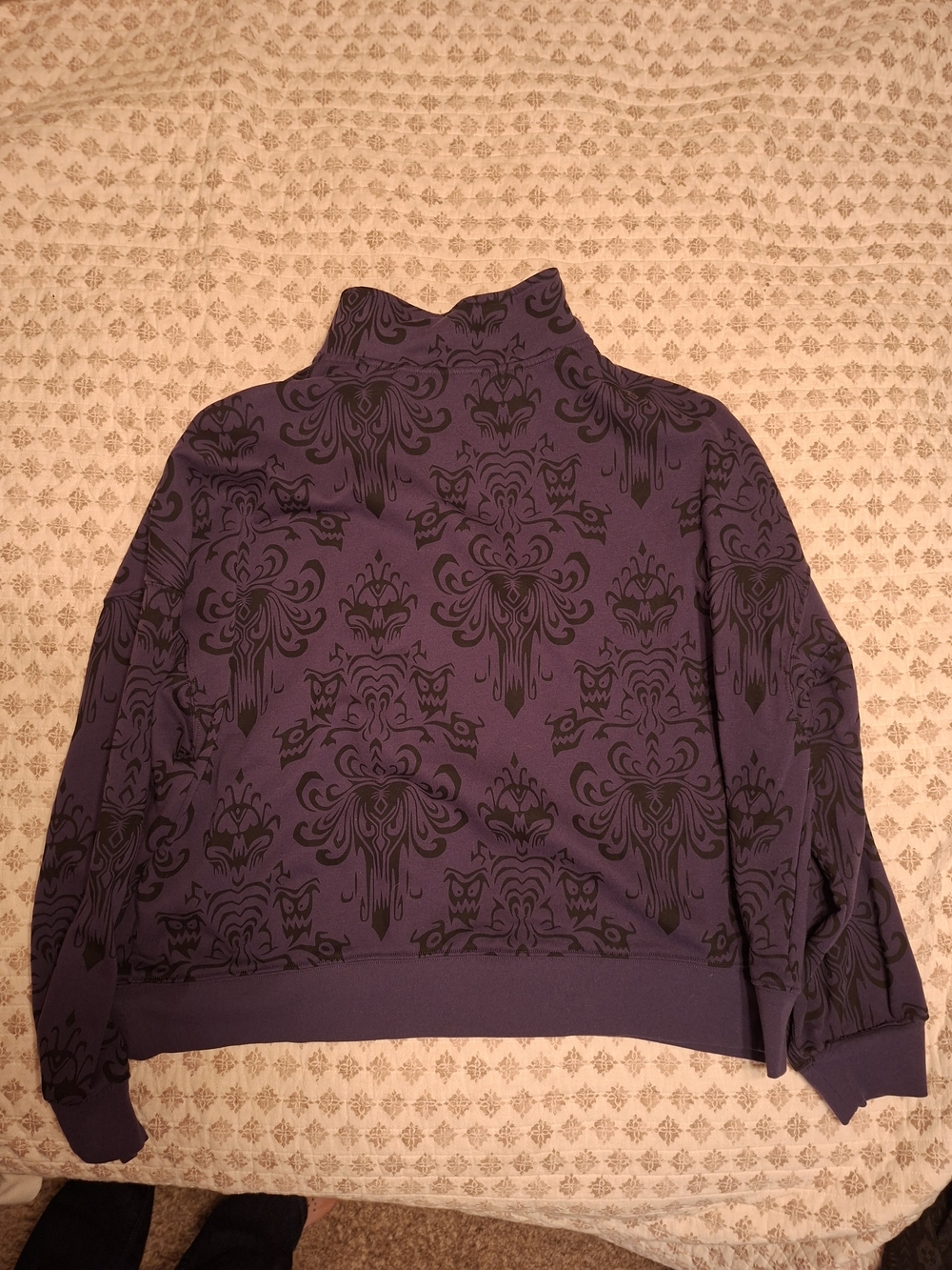Disney Haunted Mansion Quarter-Zip Turtleneck Sweater - Picture 4 of 4